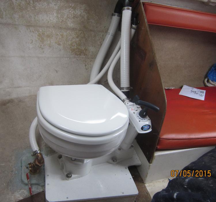 new sea toilet